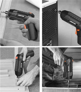 DESTORNILLADOR INALÁMBRICO RECARGABLE DE 47 PIEZAS