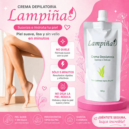 CREMA DEPILADORA LAMPIÑA