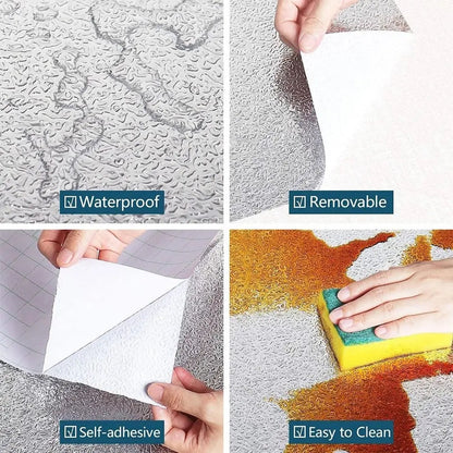 PAPEL TAPIZ IMPERMEABLE AUTIADHESIVO PARA COCINA | ENVÍO GRATIS